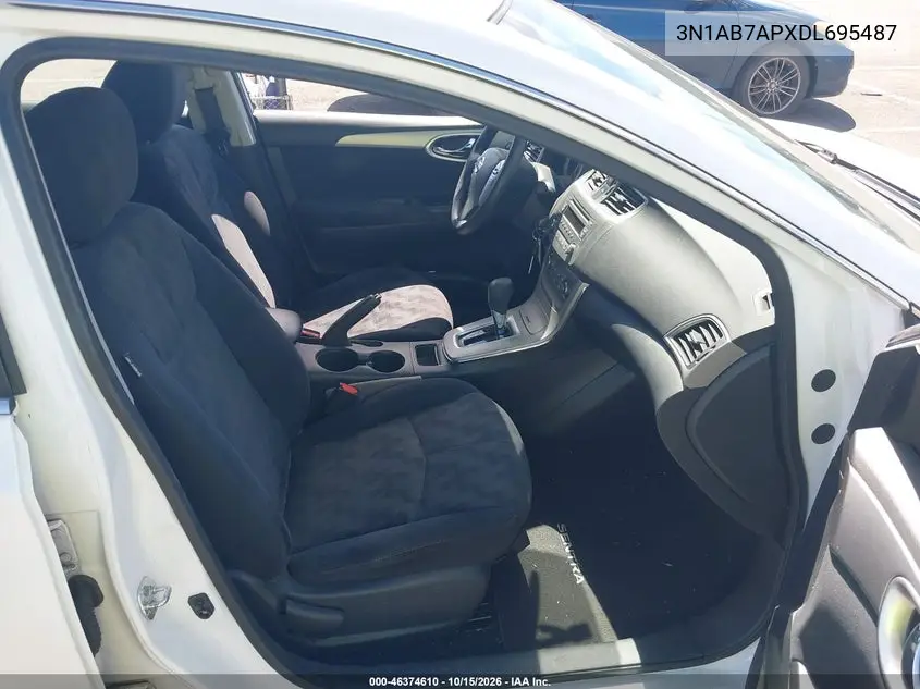 2013 NISSAN SENTRA VIN 3N1AB7APXDL695487 — фото 5