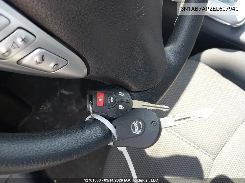 2014 NISSAN SENTRA VIN 3N1AB7AP2EL607940 — фото 11