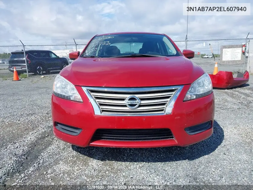2014 NISSAN SENTRA VIN 3N1AB7AP2EL607940 — фото 13