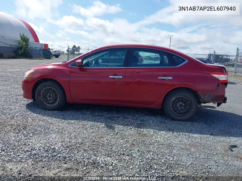 2014 NISSAN SENTRA VIN 3N1AB7AP2EL607940 — фото 15