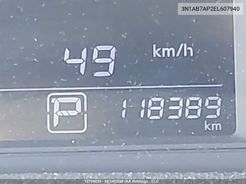 2014 NISSAN SENTRA VIN 3N1AB7AP2EL607940 — фото 16