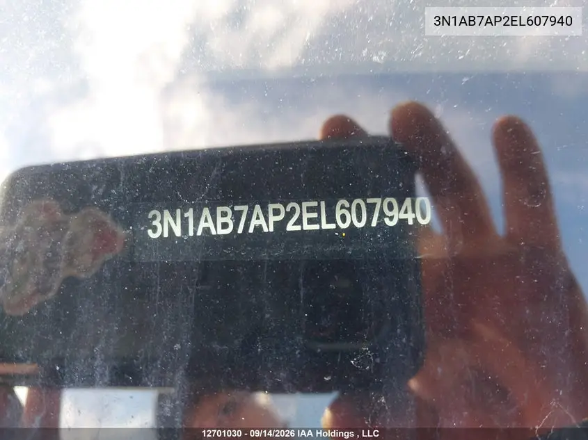 2014 NISSAN SENTRA VIN 3N1AB7AP2EL607940 — фото 19