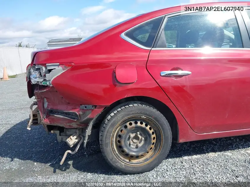 2014 NISSAN SENTRA VIN 3N1AB7AP2EL607940 — фото 20