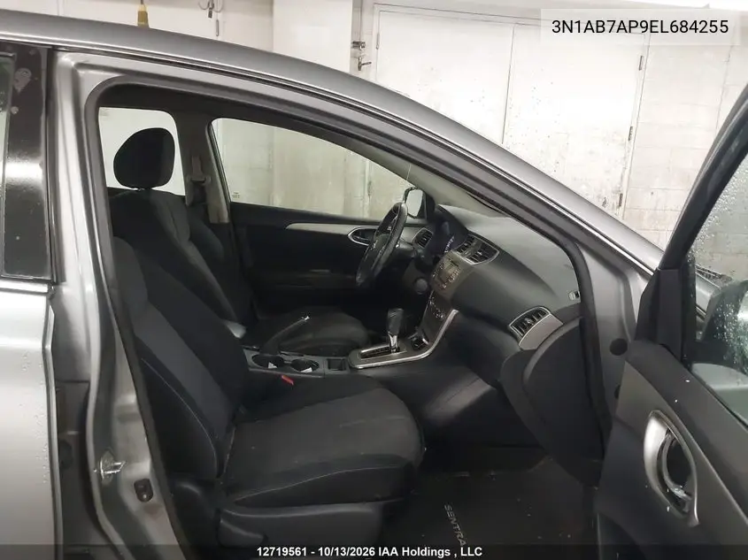 2014 NISSAN SENTRA VIN 3N1AB7AP9EL684255 — фото 5