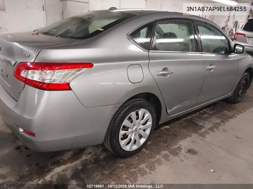 2014 NISSAN SENTRA VIN 3N1AB7AP9EL684255 — фото 6