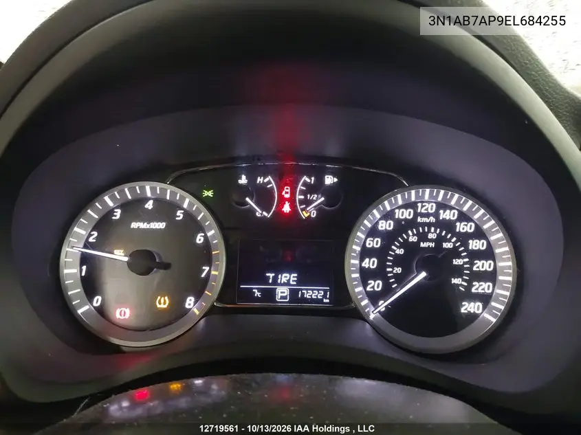 2014 NISSAN SENTRA VIN 3N1AB7AP9EL684255 — фото 7