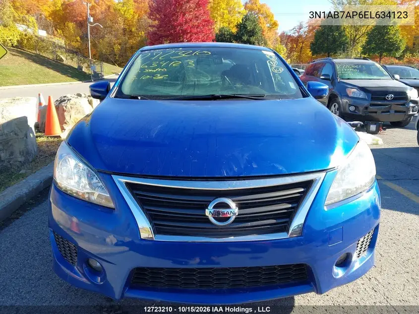2014 NISSAN SENTRA VIN 3N1AB7AP6EL634123 — фото 12