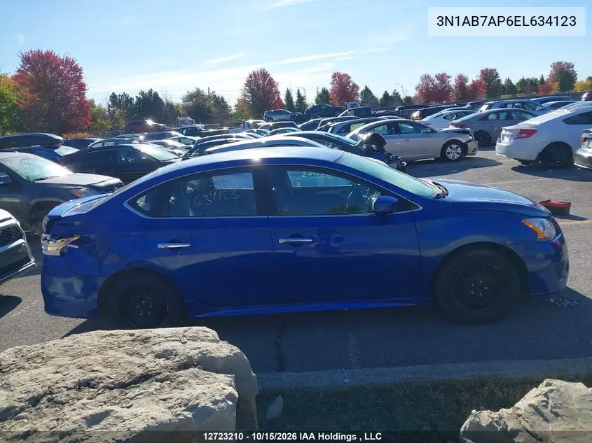 2014 NISSAN SENTRA VIN 3N1AB7AP6EL634123 — фото 13