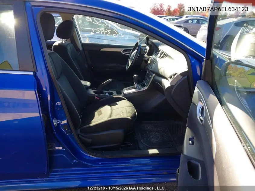 2014 NISSAN SENTRA VIN 3N1AB7AP6EL634123 — фото 5