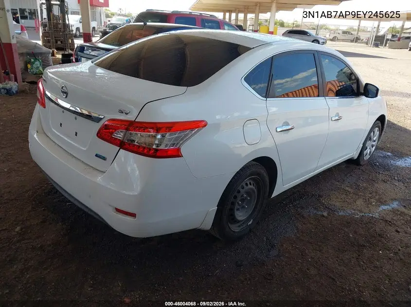 2014 NISSAN SENTRA VIN 3N1AB7AP9EY245625 — фото 4