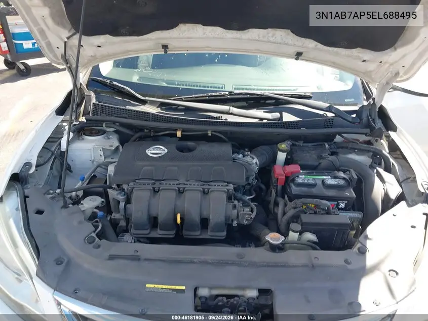 2014 NISSAN SENTRA VIN 3N1AB7AP5EL688495 — фото 10
