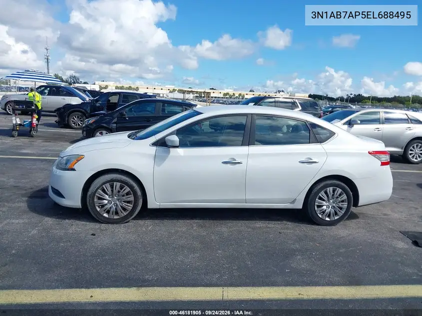 2014 NISSAN SENTRA VIN 3N1AB7AP5EL688495 — фото 14