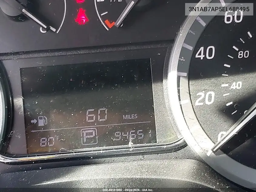 2014 NISSAN SENTRA VIN 3N1AB7AP5EL688495 — фото 15