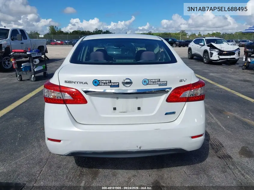 2014 NISSAN SENTRA VIN 3N1AB7AP5EL688495 — фото 16