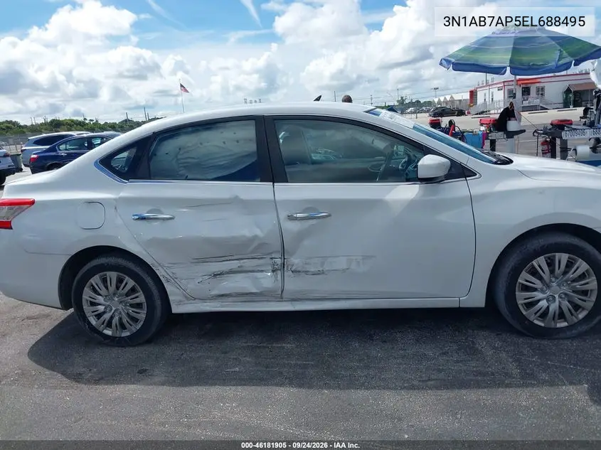 2014 NISSAN SENTRA VIN 3N1AB7AP5EL688495 — фото 6