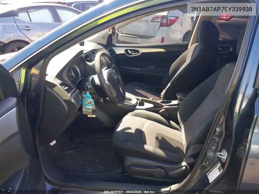 2014 NISSAN SENTRA VIN 3N1AB7AP7EY339938 — фото 5