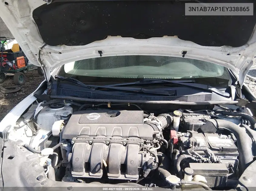 2014 NISSAN SENTRA VIN 3N1AB7AP1EY338865 — фото 10