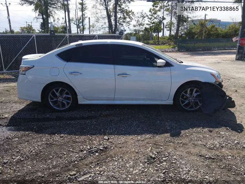 2014 NISSAN SENTRA VIN 3N1AB7AP1EY338865 — фото 12