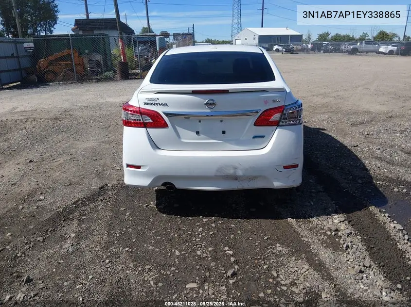 2014 NISSAN SENTRA VIN 3N1AB7AP1EY338865 — фото 15
