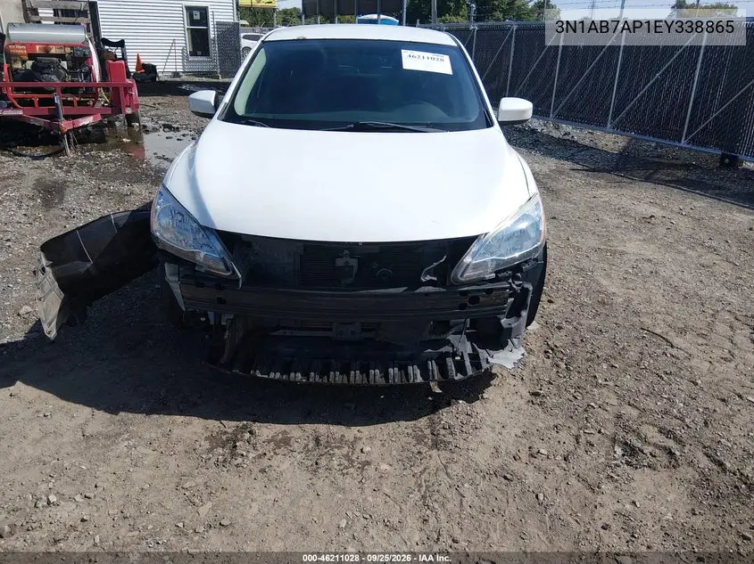 2014 NISSAN SENTRA VIN 3N1AB7AP1EY338865 — фото 6