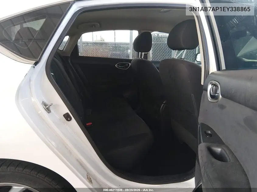 2014 NISSAN SENTRA VIN 3N1AB7AP1EY338865 — фото 8