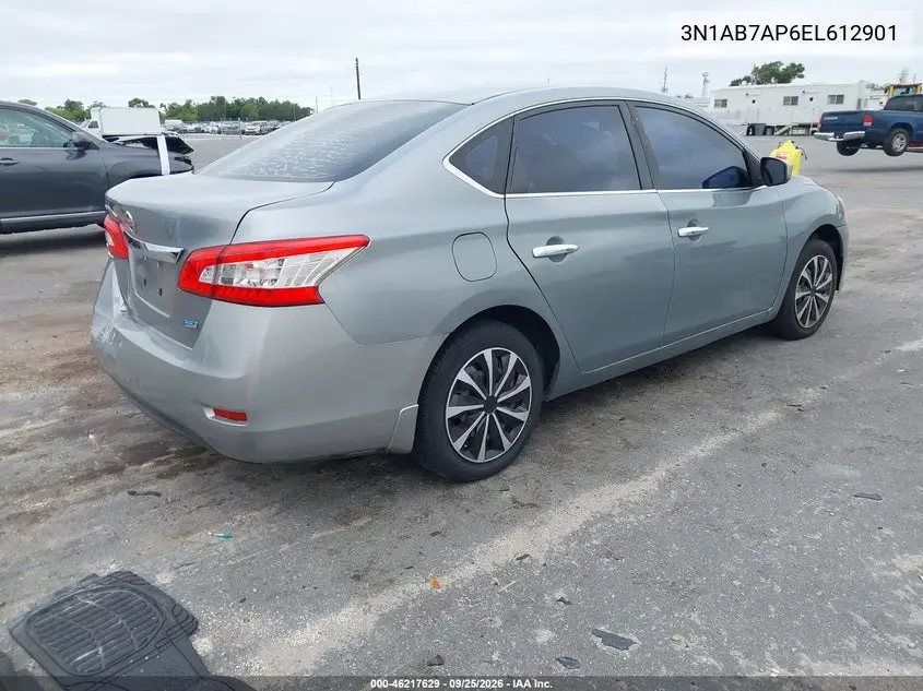 2014 NISSAN SENTRA VIN 3N1AB7AP6EL612901 — фото 4
