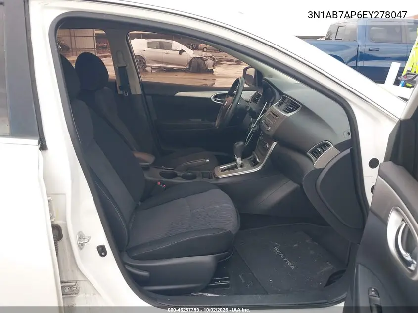 2014 NISSAN SENTRA VIN 3N1AB7AP6EY278047 — фото 5