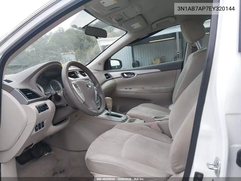 2014 NISSAN SENTRA VIN 3N1AB7AP7EY320144 — фото 5