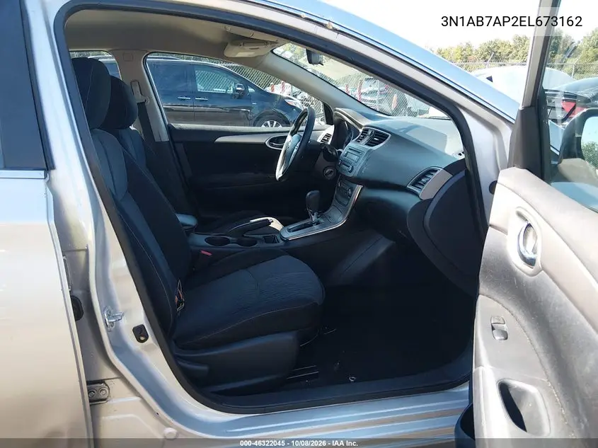 2014 NISSAN SENTRA VIN 3N1AB7AP2EL673162 — фото 5