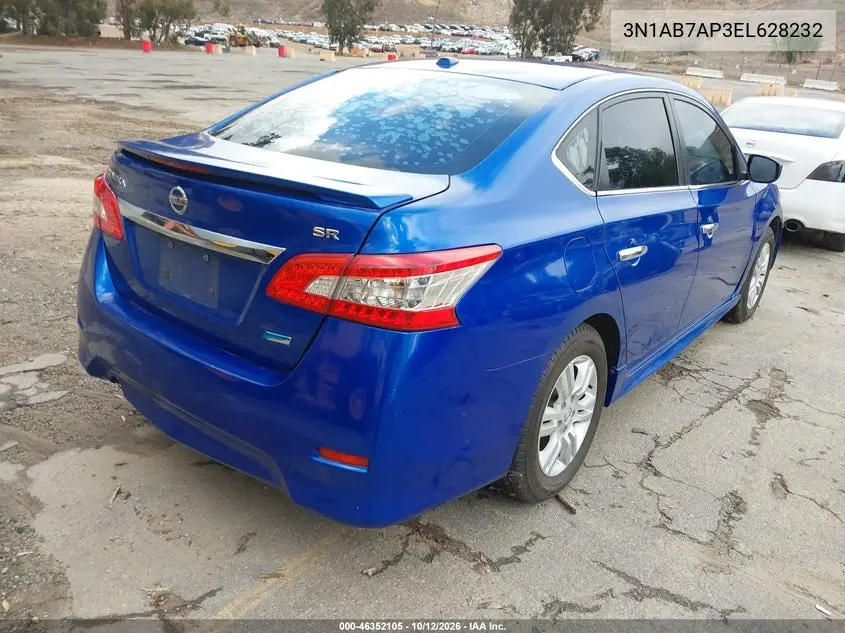2014 NISSAN SENTRA VIN 3N1AB7AP3EL628232 — фото 4