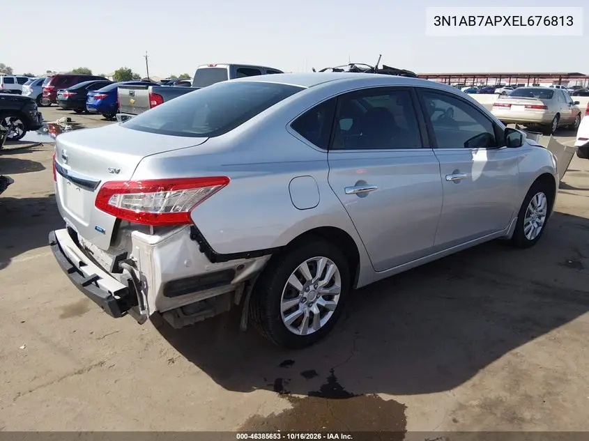 2014 NISSAN SENTRA VIN 3N1AB7APXEL676813 — фото 4