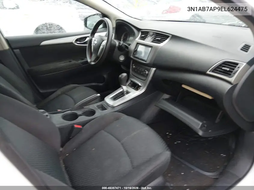 2014 NISSAN SENTRA VIN 3N1AB7AP9EL624475 — фото 5
