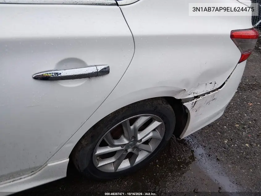 2014 NISSAN SENTRA VIN 3N1AB7AP9EL624475 — фото 6