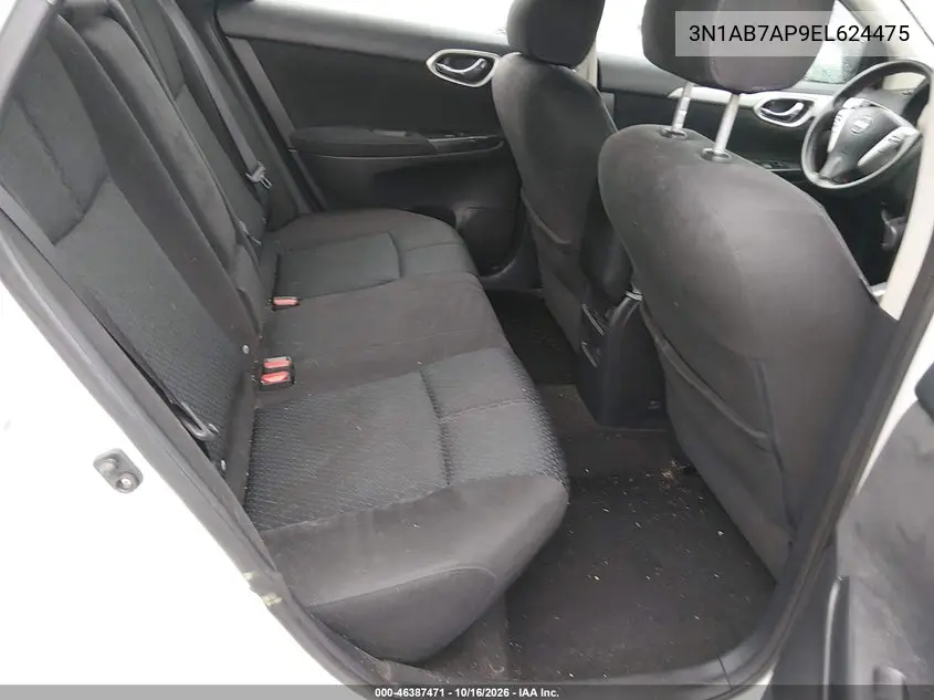 2014 NISSAN SENTRA VIN 3N1AB7AP9EL624475 — фото 8