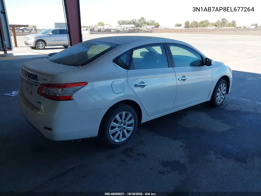 2014 NISSAN SENTRA VIN 3N1AB7AP8EL677264 — фото 4