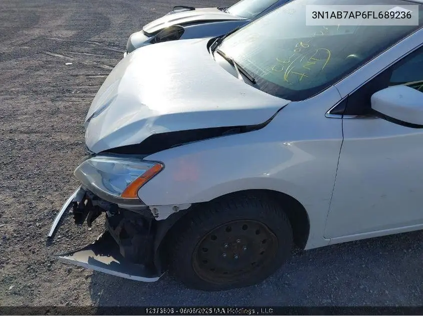 2015 NISSAN SENTRA VIN 3N1AB7AP6FL689236 — фото 12