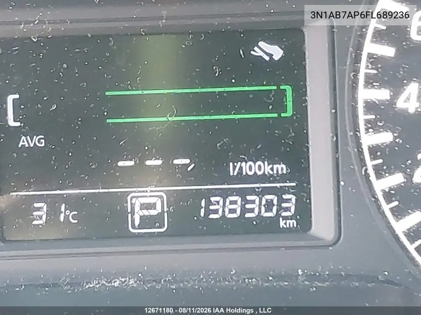 2015 NISSAN SENTRA VIN 3N1AB7AP6FL689236 — фото 16