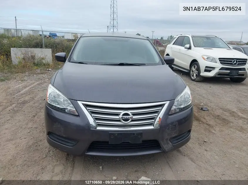 2015 NISSAN SENTRA VIN 3N1AB7AP5FL679524 — фото 12