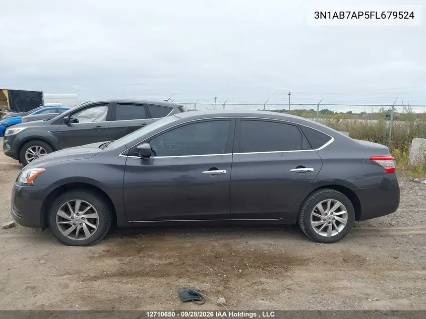 2015 NISSAN SENTRA VIN 3N1AB7AP5FL679524 — фото 14