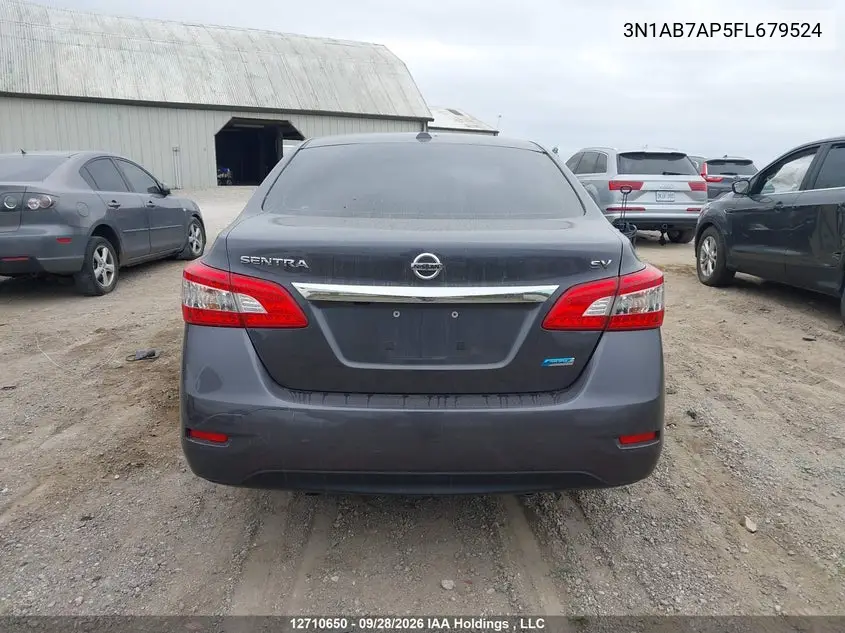 2015 NISSAN SENTRA VIN 3N1AB7AP5FL679524 — фото 16