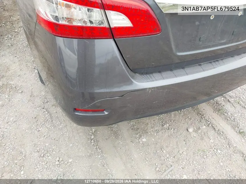 2015 NISSAN SENTRA VIN 3N1AB7AP5FL679524 — фото 6