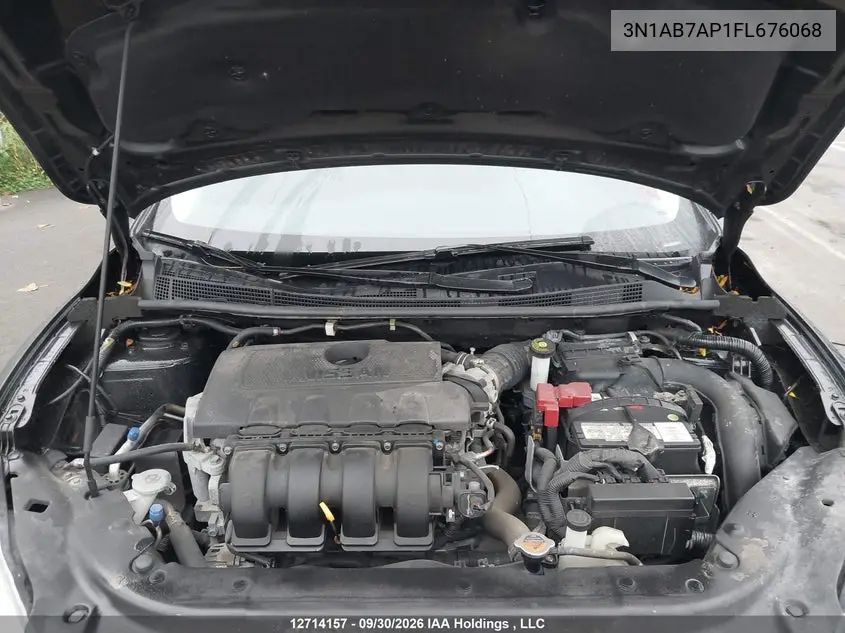 2015 NISSAN SENTRA VIN 3N1AB7AP1FL676068 — фото 10