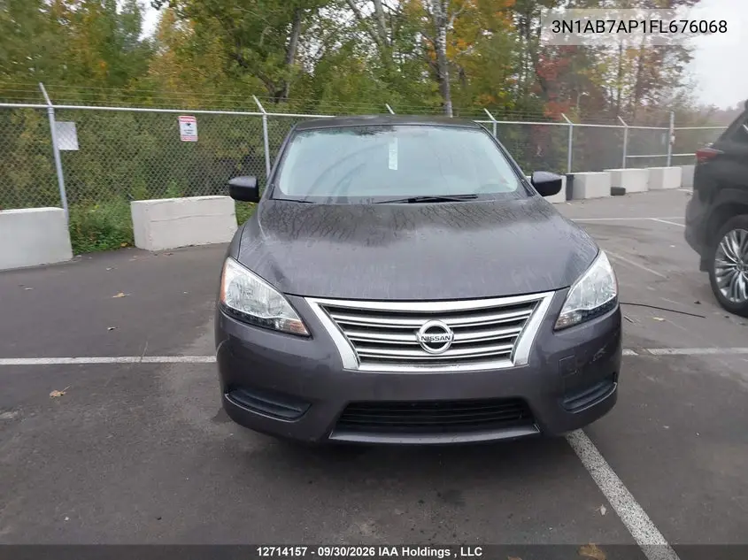 2015 NISSAN SENTRA VIN 3N1AB7AP1FL676068 — фото 12