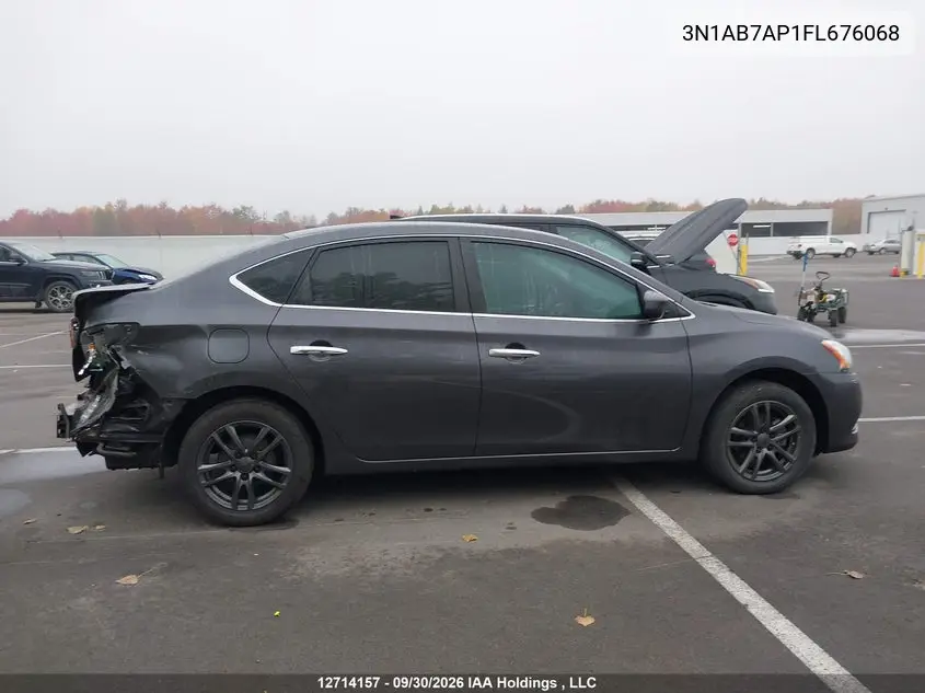 2015 NISSAN SENTRA VIN 3N1AB7AP1FL676068 — фото 13
