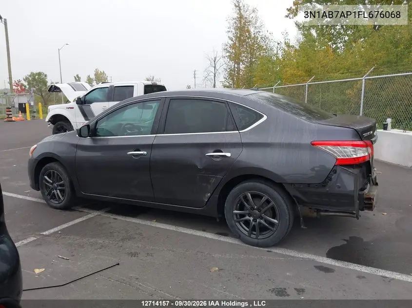 2015 NISSAN SENTRA VIN 3N1AB7AP1FL676068 — фото 14