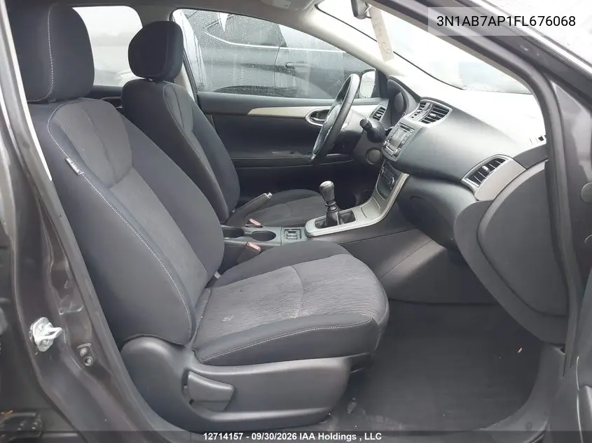 2015 NISSAN SENTRA VIN 3N1AB7AP1FL676068 — фото 5