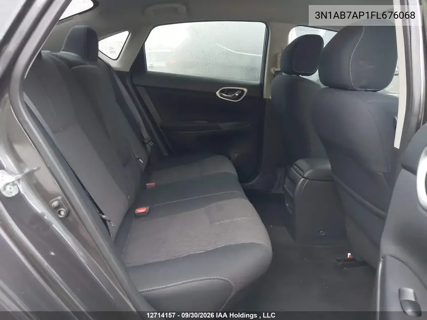 2015 NISSAN SENTRA VIN 3N1AB7AP1FL676068 — фото 8