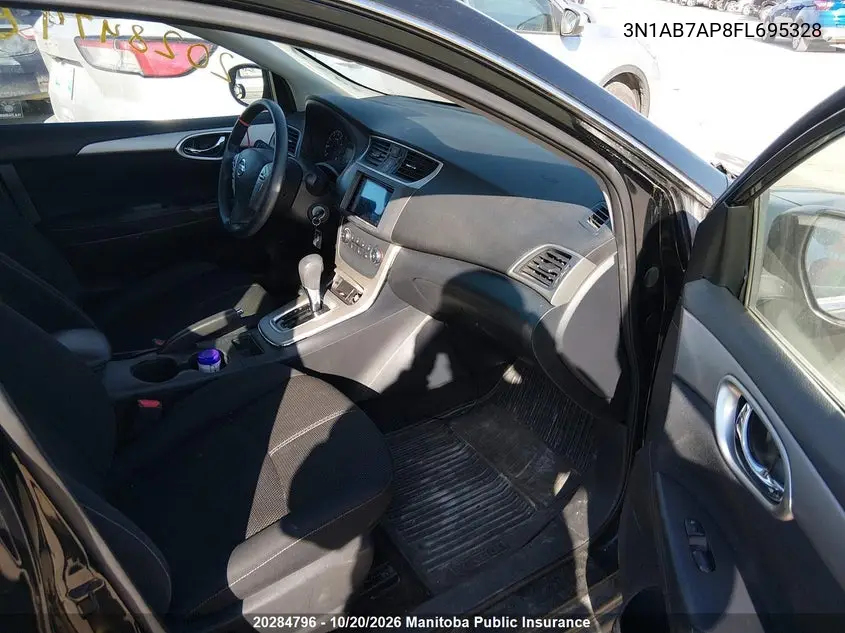 2015 NISSAN SENTRA VIN 3N1AB7AP8FL695328 — фото 5