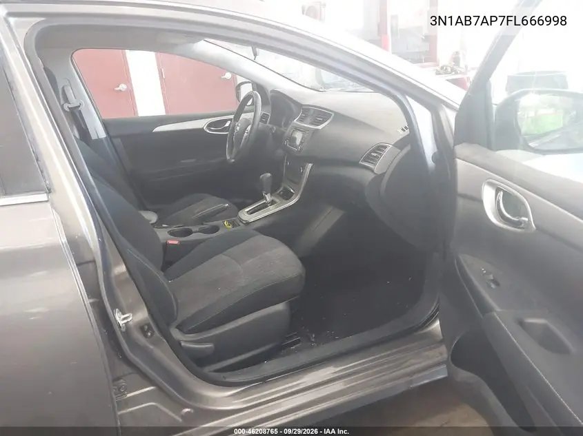 2015 NISSAN SENTRA VIN 3N1AB7AP7FL666998 — фото 5