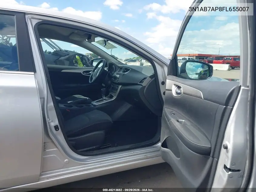 2015 NISSAN SENTRA VIN 3N1AB7AP8FL655007 — фото 5